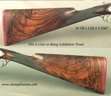 F.LLI RIZZINI 20 BORE MODEL R2-E - SUPERB WOOD & ENGRAVING - UNUSUAL SIDE PLATES - BRILEY CHOKES - SINGLE TRIGGER - OVERALL a 95% PIECE - CASED - NICE - Image 6 of 9