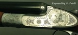 F.LLI RIZZINI 20 BORE MODEL R2-E - SUPERB WOOD & ENGRAVING - UNUSUAL SIDE PLATES - BRILEY CHOKES - SINGLE TRIGGER - OVERALL a 95% PIECE - CASED - NICE - Image 2 of 9