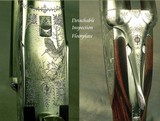 F.LLI RIZZINI 20 BORE MODEL R2-E - SUPERB WOOD & ENGRAVING - UNUSUAL SIDE PLATES - BRILEY CHOKES - SINGLE TRIGGER - OVERALL a 95% PIECE - CASED - NICE - Image 7 of 9