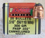 .50-110 Barnes Bullets - 1 of 1