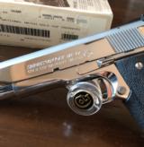 Colt NIB Bright Stainless National Match Gold Cup Enhanced 45 - 2 of 10