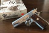 Colt NIB Gold Cup Commander Custom Edition Stainless 45 - 1 of 10