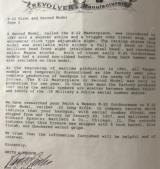 S&W K-22 Outdoorsman Prewar Mint Numbered Box, Paperwork, Letter - 14 of 15