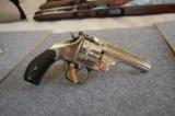 Antique Smith and Wesson Model 3 .44 Russian DA Nickel - 4 of 11