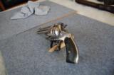 Antique Smith and Wesson Model 3 .44 Russian DA Nickel - 3 of 11