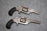 2 Smith and Wesson .32cal Spur Trigger Revolvers - 1 of 4
