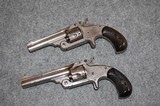 2 Smith and Wesson .32cal Spur Trigger Revolvers - 2 of 4