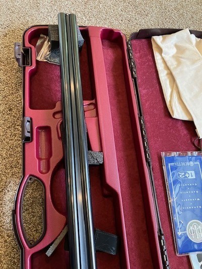 Beretta 486 Paralello 12ga 30" Fixed choke IC/MOD w/Pistol Grip - Image 9 of 9