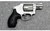 Smith & Wesson ~ 642-1 Airweight ~ .38 S&W Special +P - 1 of 3