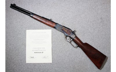 Winchester ~ 1873 Deluxe Short Rifle ~ .357 Magnum / .38 Special - Image 2 of 9