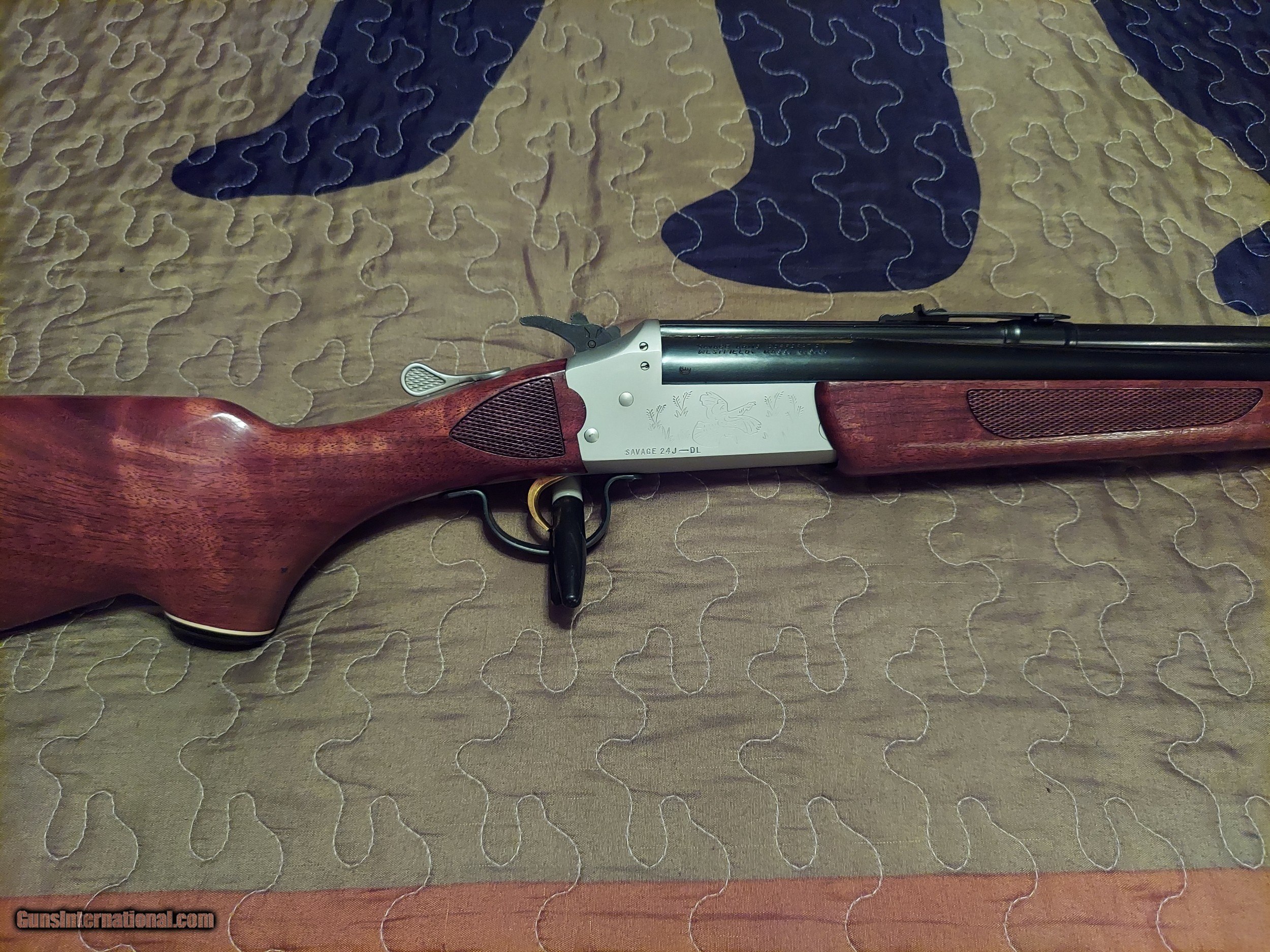 Savage Model 24-J DL Deluxe .22 Over .410