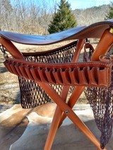 Orvis Leather & Wood Hunting Stool - 4 of 5