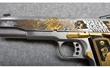 Smith & Wesson~SW1911 E-Series Engraved SK Customs "ARES"~.45 ACP - 7 of 10