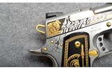 Smith & Wesson~SW1911 E-Series Engraved SK Customs "ARES"~.45 ACP - 4 of 10