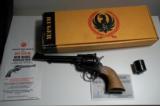 RUGER SINGLE SIX CONVERTABLE 22 LONG RIFLE 22 MAGNUM WITH BOX - 2 of 4