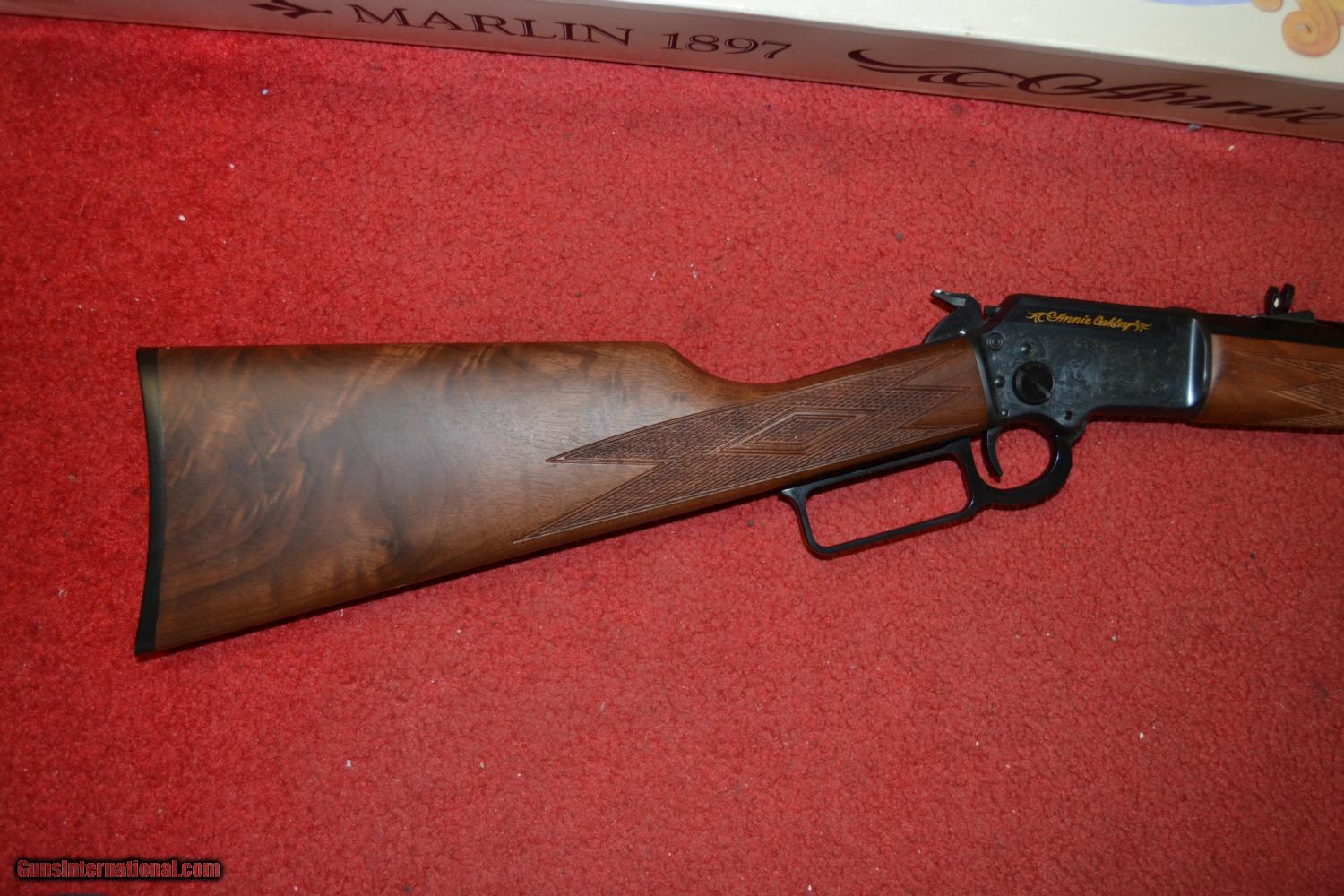 MARLIN 1897 ANNIE OAKLEY DELUXE 22 RIFLE NEW IN THE BOX.