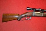 SAVAGE 99 EG CAL 300 SAVAGE DELUXE, TAKE DOWN MODEL, WEAVER K4 SCOPE - 4 of 18