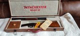 Winchester Model 42 unfired original paperwirk in Delux Case - 4 of 11