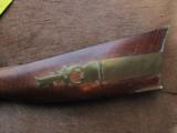 Kentucky all original flintlock rifle circa 1820 - 5 of 11