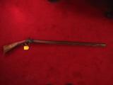 Kentucky all original flintlock rifle circa 1820 - 1 of 11