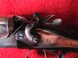 Birmingham Small Arms expertly reconditioned 12 ga. (REGULATED and SHOT by CHARLES LANCASTER) SxS NICE.
- 7 of 14