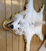 White Timberwolf Rug/Wall Hanging - 2 of 2
