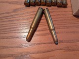 Collectible Norma 7.9X57mm (8X57J) 0.318 inch 2 NOS cartridges and 8 Once-fired cases in Box - 2 of 4