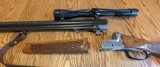 HEYM 55 7X57R/12gauge 1952 Engraved Combination Gun with Factory Mounted Variable Scope - Image 4 of 7