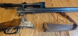 HEYM 55 7X57R/12gauge 1952 Engraved Combination Gun with Factory Mounted Variable Scope - Image 6 of 7