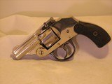 Iver Johnson 2-Inch Hammer-less Top Break Revolver, chambered for 32 S&W Short, and will accept Five Rounds of Black Powder Ammo. - 2 of 9