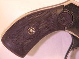 Iver Johnson, Nickel Plated Top Break, 38-S&W Carry Pistol with New Grips, Safety Automatic - 5 of 10
