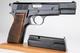 Browning FN Hi Power 9mm Early Post War
