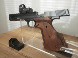 S & W Model 41, Clark Custom Optics Ready Barrel, Nill & Griffe Grip, C-More RTS2 Sight - 6 of 15
