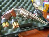 SMITH WESSON MODEL 57 NO DASH MINT NICKEL .41 MAGNUM - 3 of 7