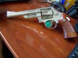 SMITH WESSON MODEL 57 NO DASH MINT NICKEL .41 MAGNUM - 5 of 7