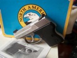 North American Arms NAA .32 acp nickel mint in box extras - 2 of 7