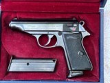Walther PP, Scarce, Excellent 9mm Kurz in Presentation case. - 3 of 9