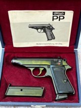 Walther PP, Scarce, Excellent 9mm Kurz in Presentation case. - 2 of 9