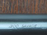 SAVAGE Model 99 Rifle, 300 Savage, 1952, Vintage Redfield Peep A+ - 5 of 15