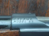 SAVAGE Model 99 Rifle, 300 Savage, 1952, Vintage Redfield Peep A+ - 6 of 15