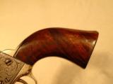 Factory Engraved 1849 Colt Pocket Pistol Percussion Revolver Gustave Young w/ Burl Grips 1852 .31 Cal ANTIQUE - 9 of 15
