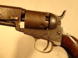 Factory Engraved 1849 Colt Pocket Pistol Percussion Revolver Gustave Young w/ Burl Grips 1852 .31 Cal ANTIQUE - 5 of 15