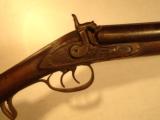 1 of 2 Known Majors Russell & Co. Pony Express Double Barrel Shotgun 9 Gauge Percussion Stagecoach Gun 41 1/2