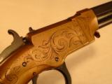 Factory Engraved New Haven Arms Volcanic Lever Action Pocket Pistol EXCELLENT Condition w/ Winchester Presentation Gold Medal - 2 of 15