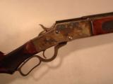 1886 Bullard Large Frame Deluxe Lever Action Rifle .45-70 Pistol Grip Checkered HIGH CONDITION Rare Antique - 1 of 15