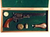 1851 Manton & Co. Calcutta Colt Navy Brevette Revolver Engraved Presentation Grade High Condition English Pistol - 15 of 15