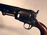 1851 Manton & Co. Calcutta Colt Navy Brevette Revolver Engraved Presentation Grade High Condition English Pistol - 3 of 15