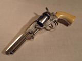 1849 Colt Pocket Pistol Factory Engraved Gustave Young Ivory Grips Nickel Percussion Revolver 1856 - 15 of 15