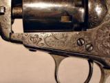 1849 Colt Pocket Pistol Factory Engraved Gustave Young Ivory Grips Nickel Percussion Revolver 1856 - 13 of 15