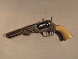 1849 Colt Pocket Pistol Factory Engraved Gustave Young Ivory Grips Nickel Percussion Revolver 1856 - 4 of 15